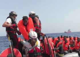 Italy allows migrant rescue boat stranded at sea to dock