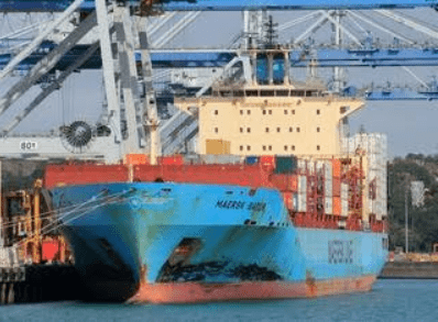 Maersk ship suffers engine failure in Gibraltar Strait