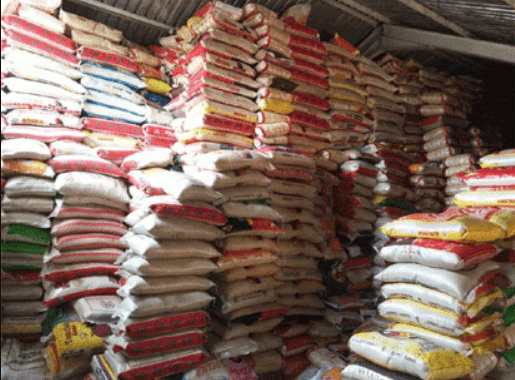 Navy seizes 2,053 bags of rice smuggled into Akwa Ibom