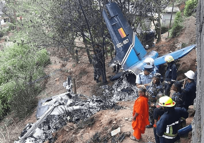 Sri Lanka plane crash claims 4 lives  