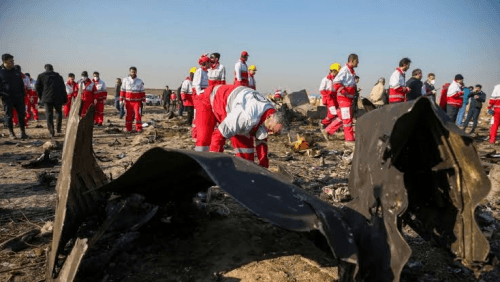 Ukrainian airliner crashes in Iran, killing all aboard