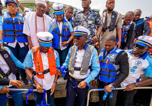 PHOTOS: Sanwo-Olu commissions new boats, mobile app for water transportation 