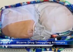 VIDEO: Bizarre drug smuggling