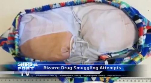 VIDEO: Bizarre drug smuggling