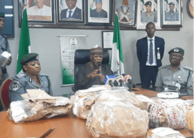PHOTOS: Customs intercept $8m cash at Lagos Airport