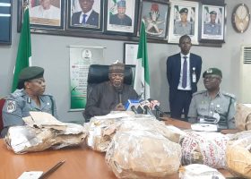 PHOTOS: Customs seizes $8m cash at Lagos airport