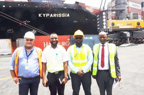 WACT receives Maersk Line’s first direct service ship 