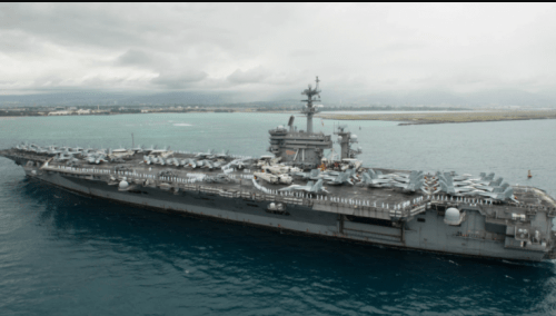 3 sailors aboard USS Theodore Roosevelt test positive