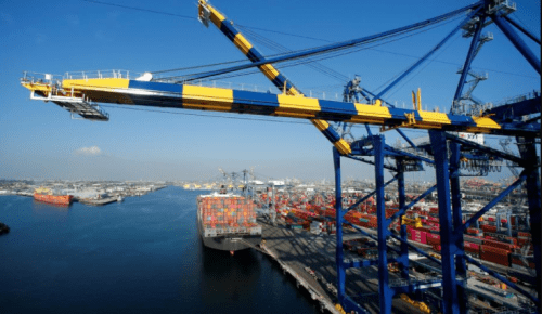 Busiest port in U.S. sees 23% drop in cargo volume