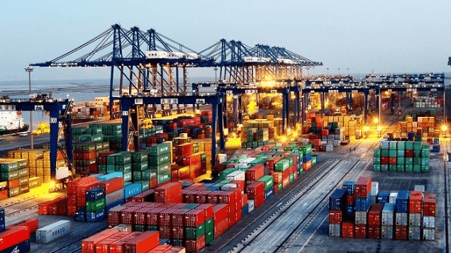 Chinese ports back to normal container volumes