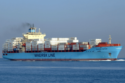 Medics evacuate captain of Maersk containership 