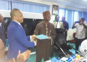 PHOTOS: Dakuku hands over to Jamoh at NIMASA