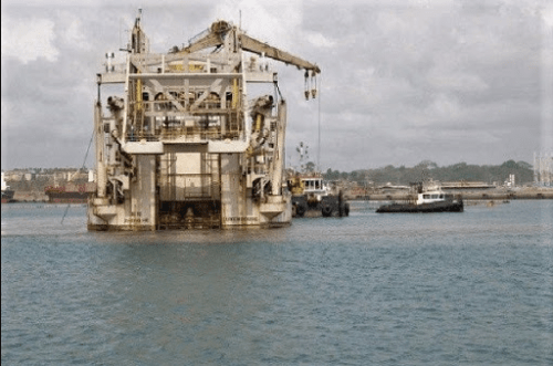 Takoradi port expansion dredging disrupts operation 