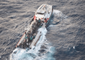 Vessel splits into two off Malta