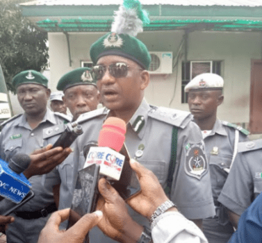 Customs seize goods worth N1bn