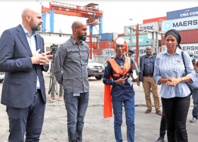 PHOTOS: NPA Managing Director tours Apapa, Tin Can ports 