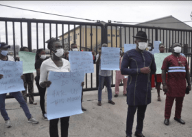 Rivers youths protest at SNEPCO base over company’s alleged relocation to Lagos 