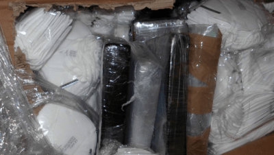 Britain seizes £1m cocaine hidden in face mask consignment 