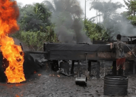 Navy destroyed 2,287 illegal refineries in 5 years
