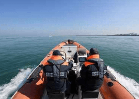 Coast Guards rescue over 120 migrants in English Channel