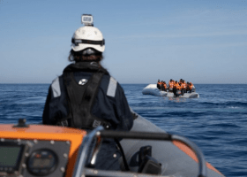 Charity rescues migrants from Mediterranean Sea 