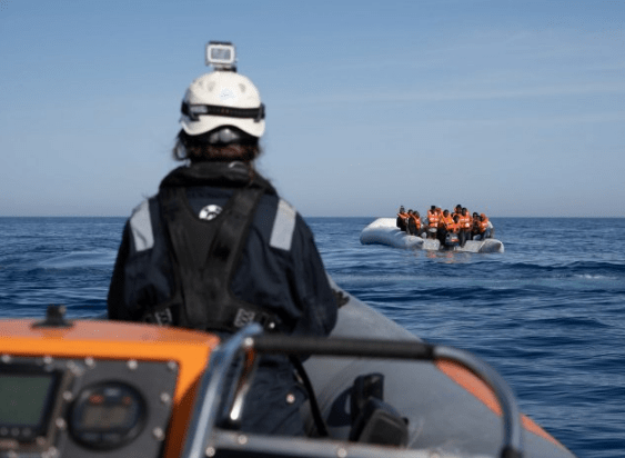 Charity rescues migrants from Mediterranean Sea 