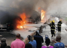 PHOTOS: Another multiple tanker explosion rocks Lagos 