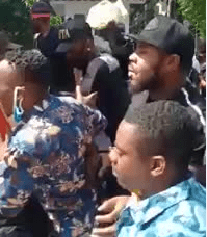 VIDEO: Nigerians attack own Embassy in Indonesia