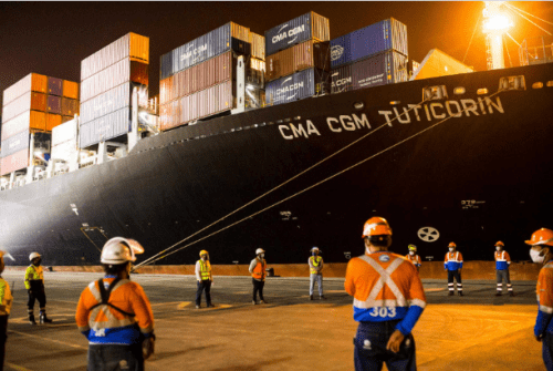 APM Terminals Quetzal receives largest vessel in Guatemala 