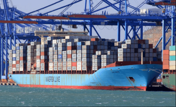 Maersk sells giant containership for green recycling 