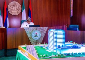Buhari commissions 17-storey NCDMB headquarters