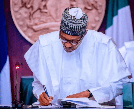 Buhari signs instrument for African trade insurance agency 