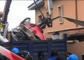 AIB recovers black box of crashed helicopter in Lagos