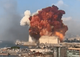 VIDEO: Massive explosion rocks Lebanon port