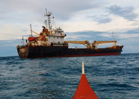 Vietnamese ship runs aground off Philippines after officer on watch falls asleep