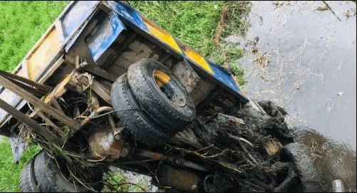 3 dead as truck plunges into Lagos river 