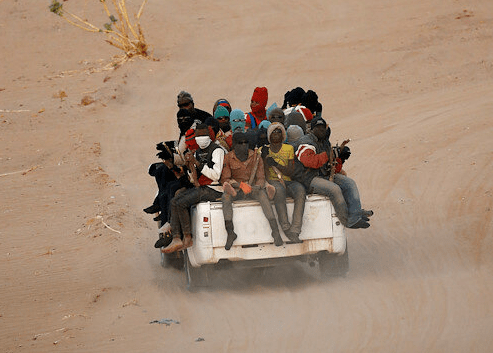 80 migrants 80 migrants rescued from Sahara desert  from Sahara desert  