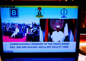 Buhari orders linkage of all seaports to rail network 
