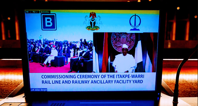 Buhari orders linkage of all seaports to rail network 