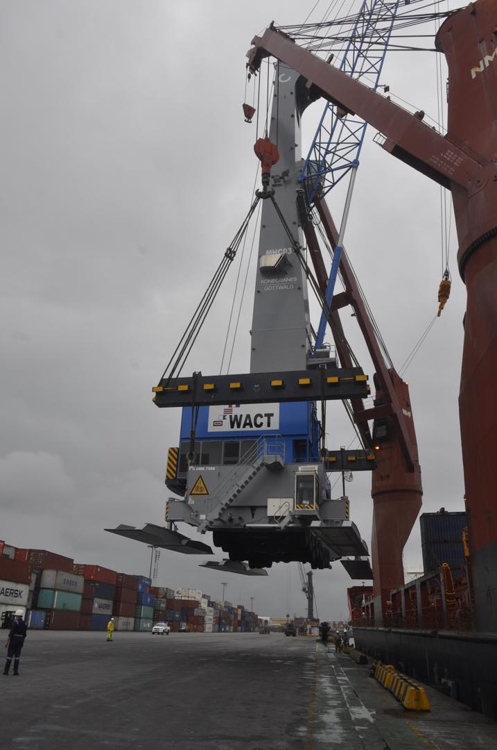 WACT Onne receives two more Mobile Harbour Cranes 