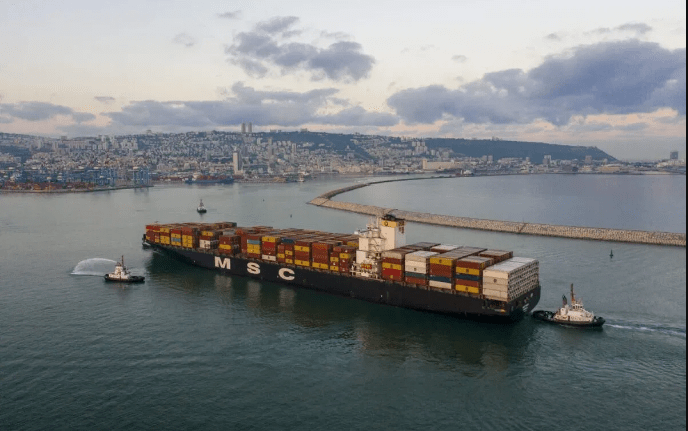 Cargo from Dubai arrives Israeli port 