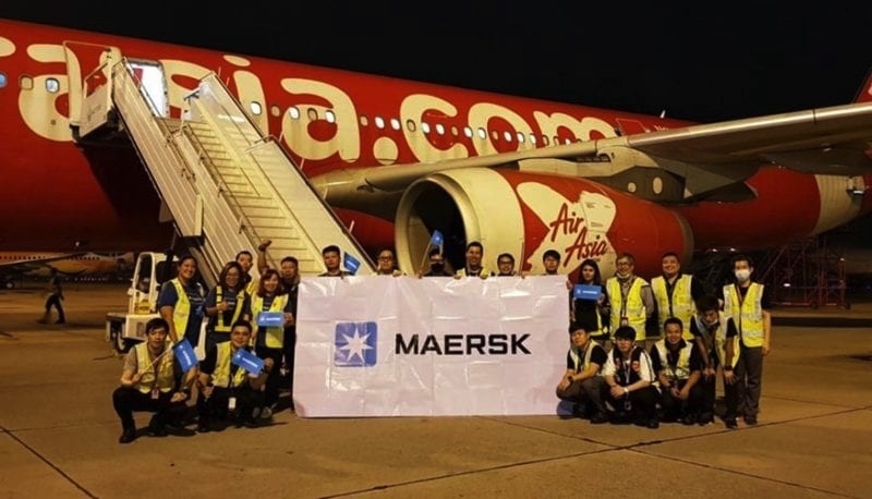 Maersk begins airfreight services 