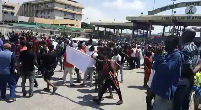 #EndSARS protest and the maritime sector                               