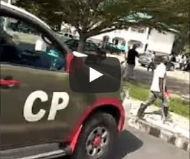 VIDEO: Heavy shooting as Abuja residents invade Customs College
