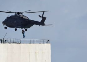 GoG: Italian Navy airlifts injured seafarer after pirate attack