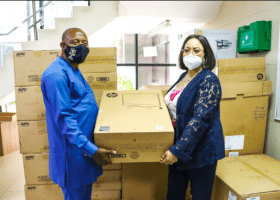 ENL donates computers, printers, others to NPA