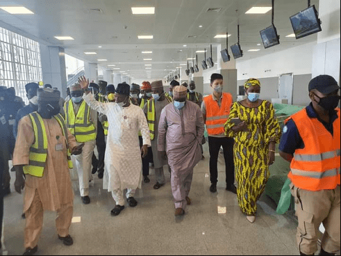 FAAN officials tour airports