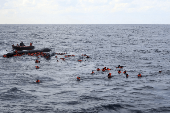43 drown in first Mediterranean shipwreck
