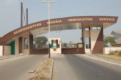 Fire guts immigration headquarters