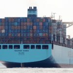 Maersk Essen loses 750 containers overboard